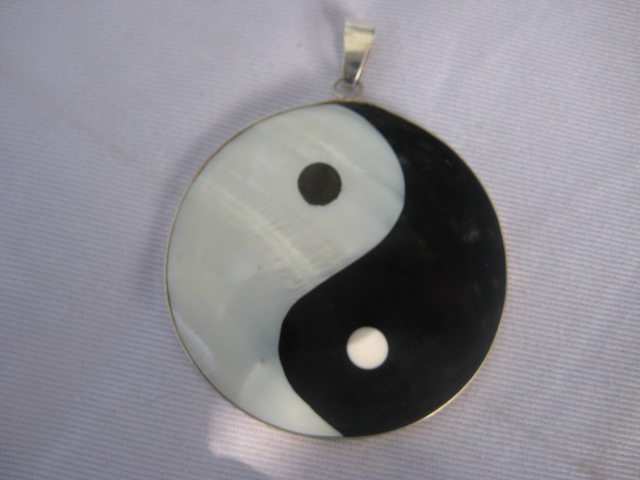 Tibetan 'Yin/Yang' Pendant 3455